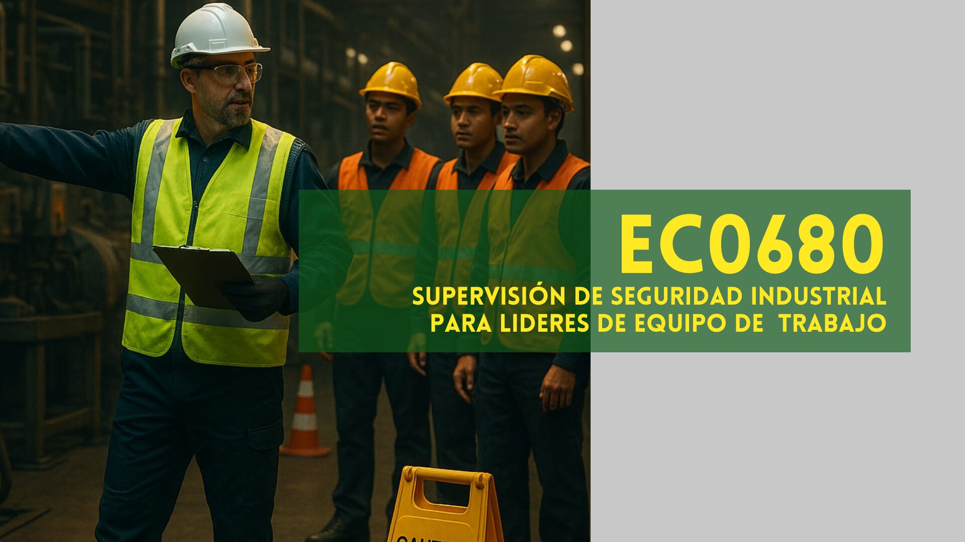 ec0680. supervision de seguridad industrial