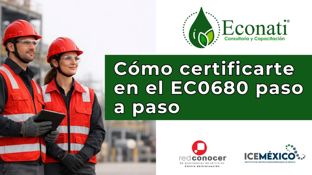 cómo certificarte en el ec0680. supervisión de seguridad industrial para lideres de equipo de trabajo paso a paso